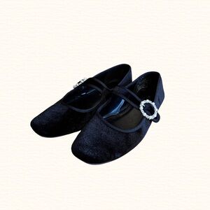 Juicy Couture Black Mary Jane Shoes